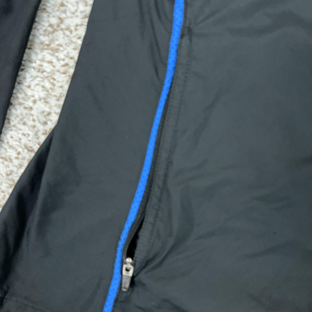 Nike Jacket‎ Mens Large Black Full Zip Windbreaker Reflective Running Gym Sports - Picture 3 of 10